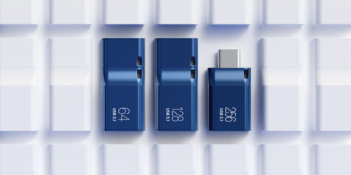 Perangkat USB-C flash drive terbaru dari Samsung diluncurkan dalam tiga kapasitas, yaitu 64GB, 128GB, dan 256GB.