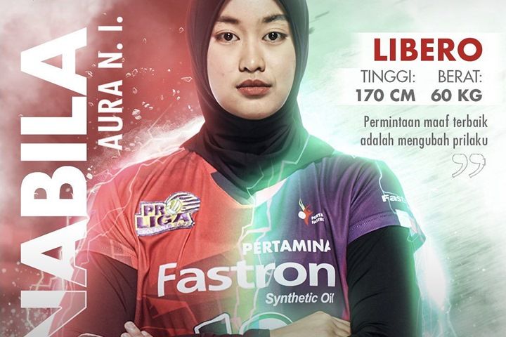 Nabila Aura Noor Pemain Bola Voli Putri Jakarta Pertamina Fastron Bongkar Masa Lalunya, Gagal Jadi Tentara?