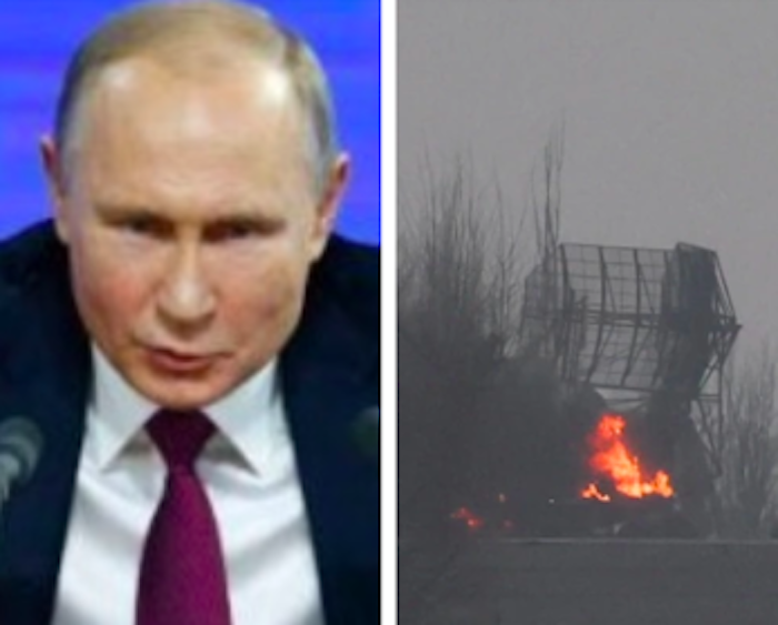 Perang Rusia-Ukraina 2022, Vladimir Putin: Pertumpahan Darah Tanggungjawab Rezim Kiev