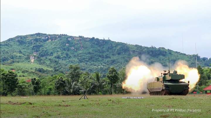 Potret Uji Tembak Tank Harimau Pindad yang di Klaim Memiliki Daya Gempur Maksimal di Hutan Tropis