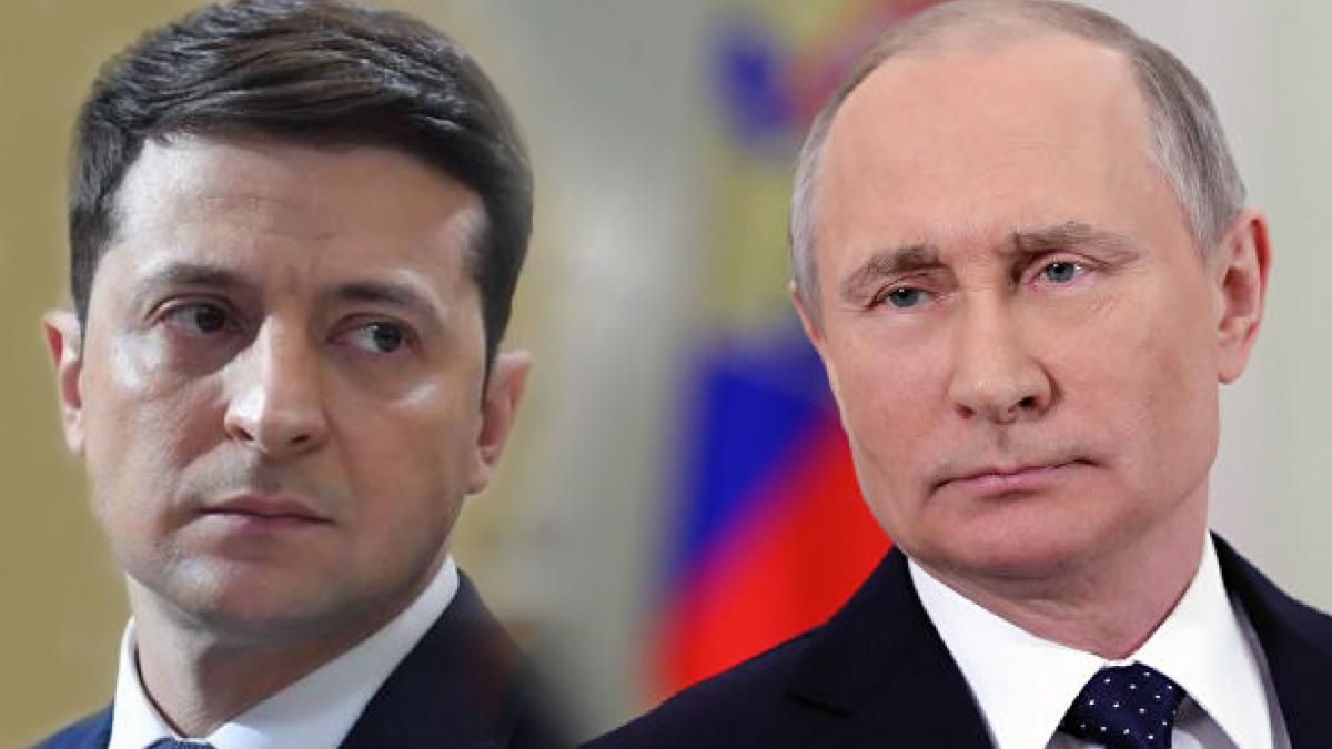 Presiden Ukraina Volodymyr Zelensky vs Presiden Rusia Vladimir Putin 