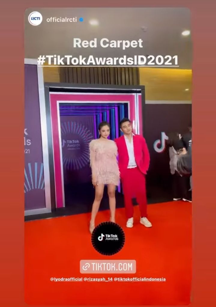 Lyodra Ginting dan Riza Syah Jadi Pasangan di TikTok Awards 2022, Ngode Go Publik Pacaran?