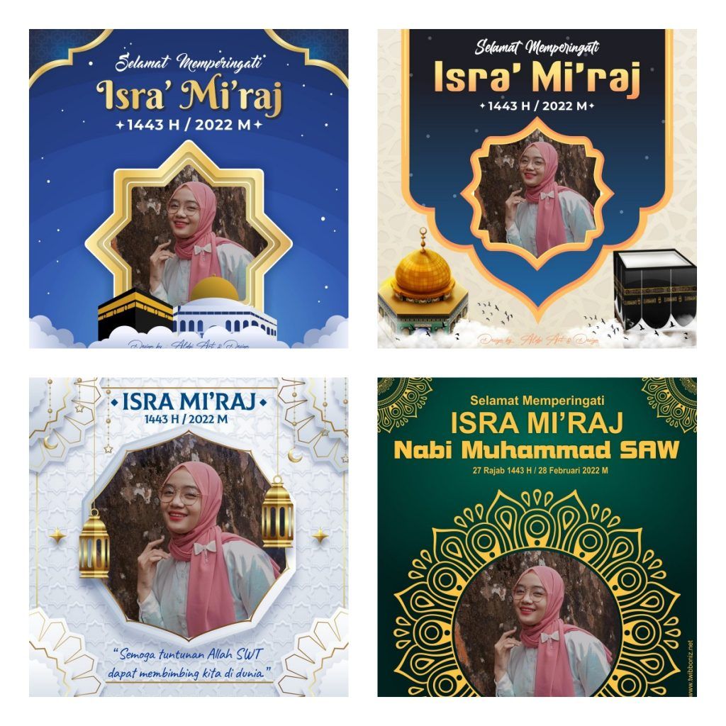 Link Download Twibbon Memperingati Isra Miraj Dapatkan Secara Gratis Dengan Banyak