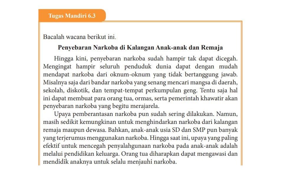 Kunci Jawaban Pkn Kelas 9 Smp Mts Halaman 173 Tugas Mandiri 6 3