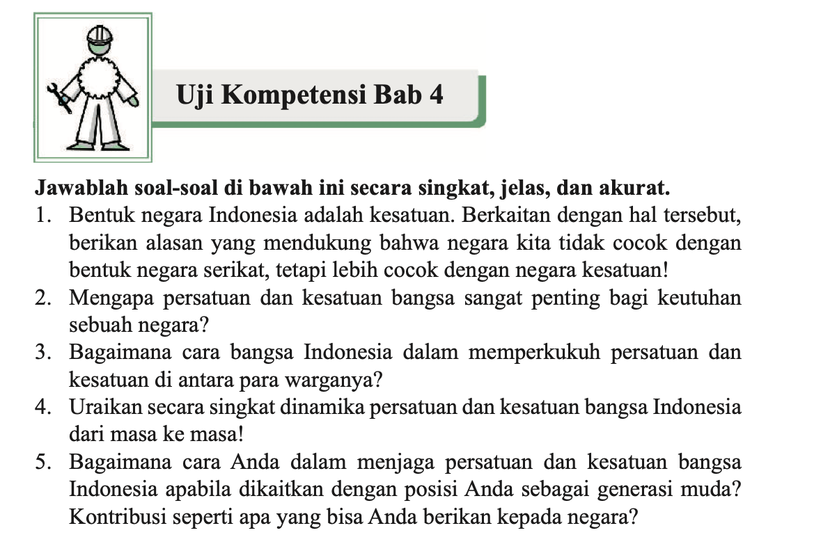 Contoh Latihan Soal Pkn Untuk Kelas 7 Smp Mts Semester Genap Tahun 2022