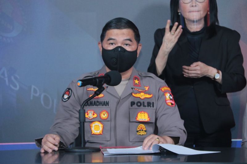 Kepala Biro Penerangan Masyarakat (Karopenmas) Divisi Humas Polri Brigjen Pol Ahmad Ramadhan. (Divisi Humas Polri)