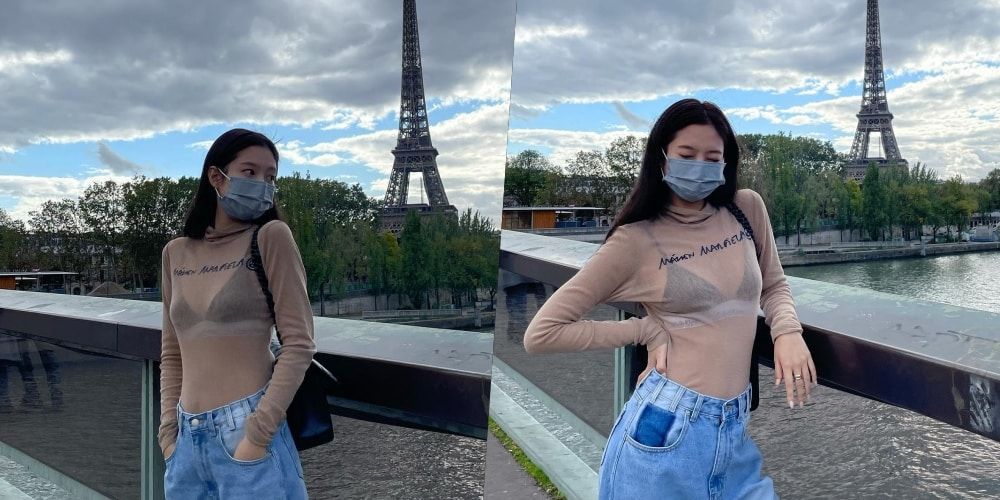 Jennie BLACKPINK ke Paris untuk Paris Fashion Week 2022