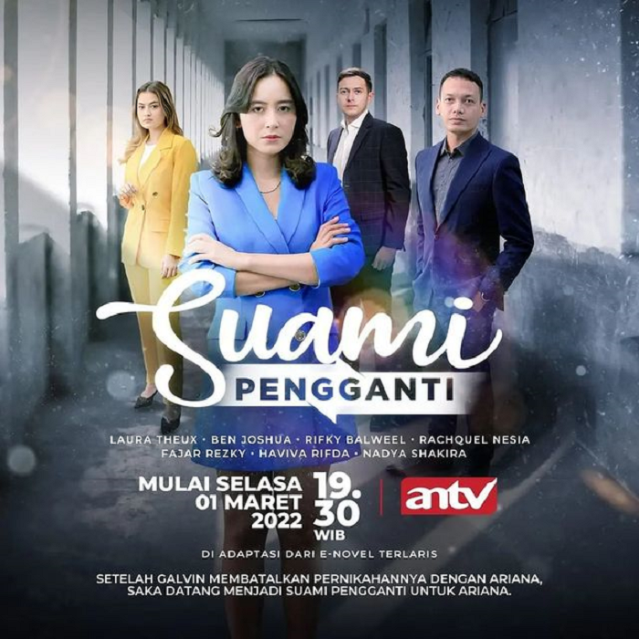 Inilah Daftar Lengkap Pemain Sinetron Suami Pengganti Antv Ada Laura Theux Hingga Rifky Balweel 