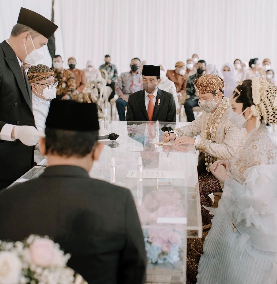 Presiden Jokowi jadi saksi pernikahan Belva Devara