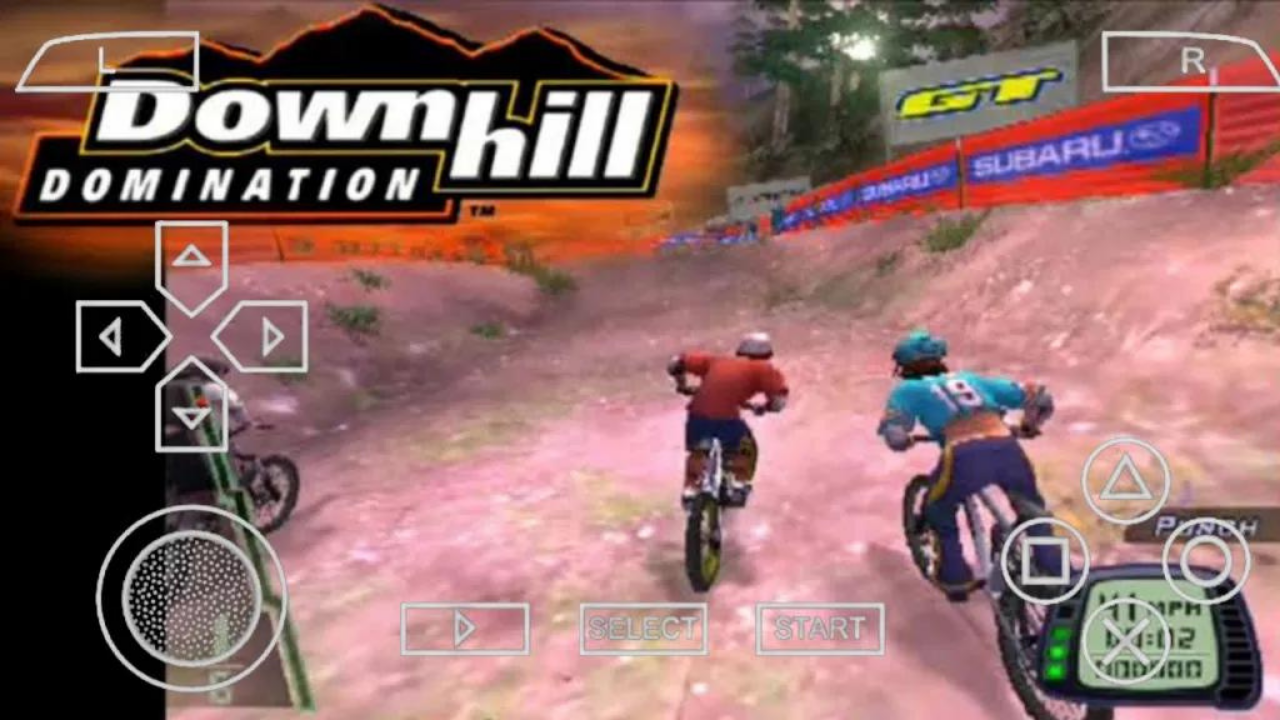 downhill bike game switch