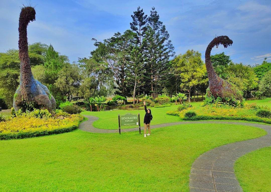 Tingkat kunjungan ke Taman Bunga Nusantara Cipanas Cianjur sepi 