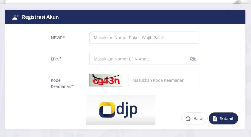 Cara Mudah Registrasi Akun DJP Online untuk Laporan SPT ...