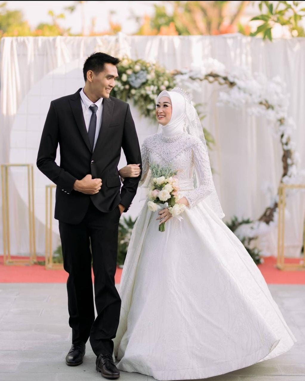 Rivan Nurmulki dan Istri/Instagram @rivannurmulki