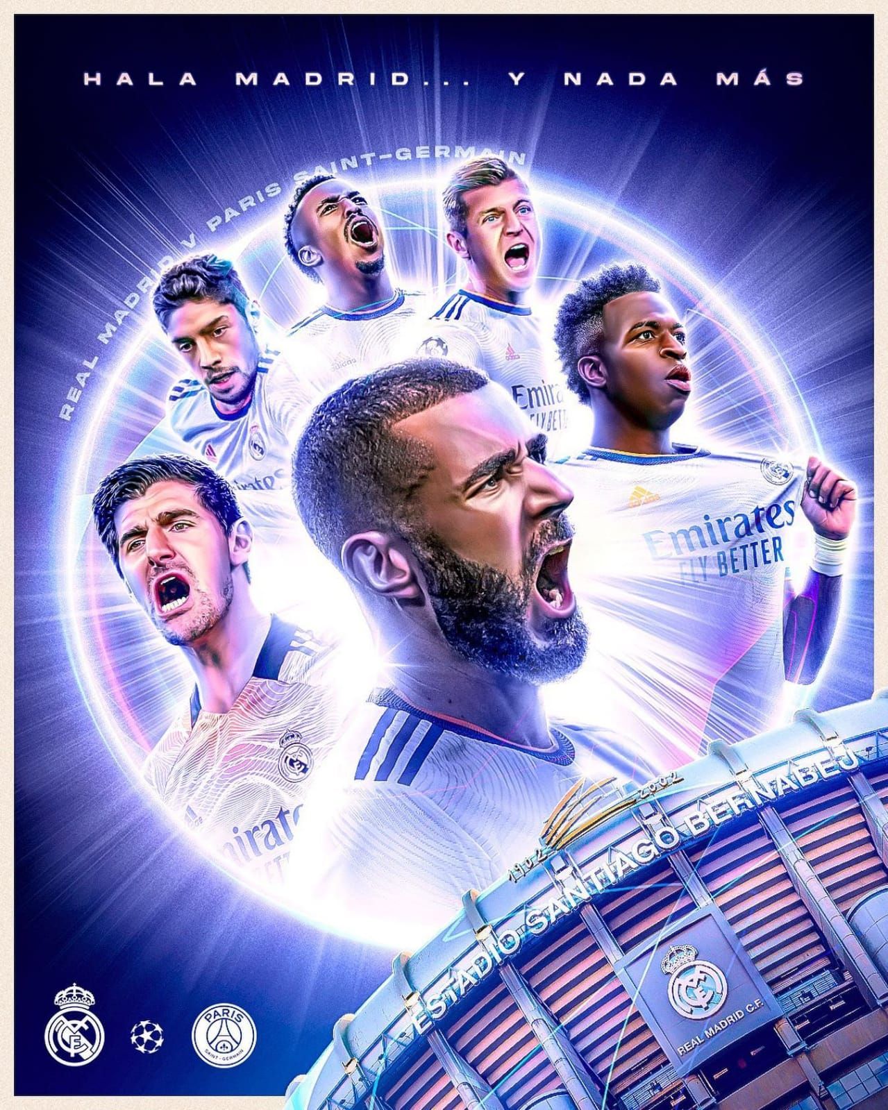 Live Streaming Real Madrid vs PSG Selain di Koora4Live