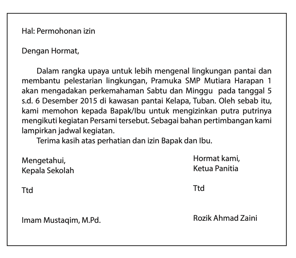 Kunci Jawaban Bahasa Indonesia Kelas 7 Halaman 248 249 Mengidentifikasi Ciri Surat Dinas