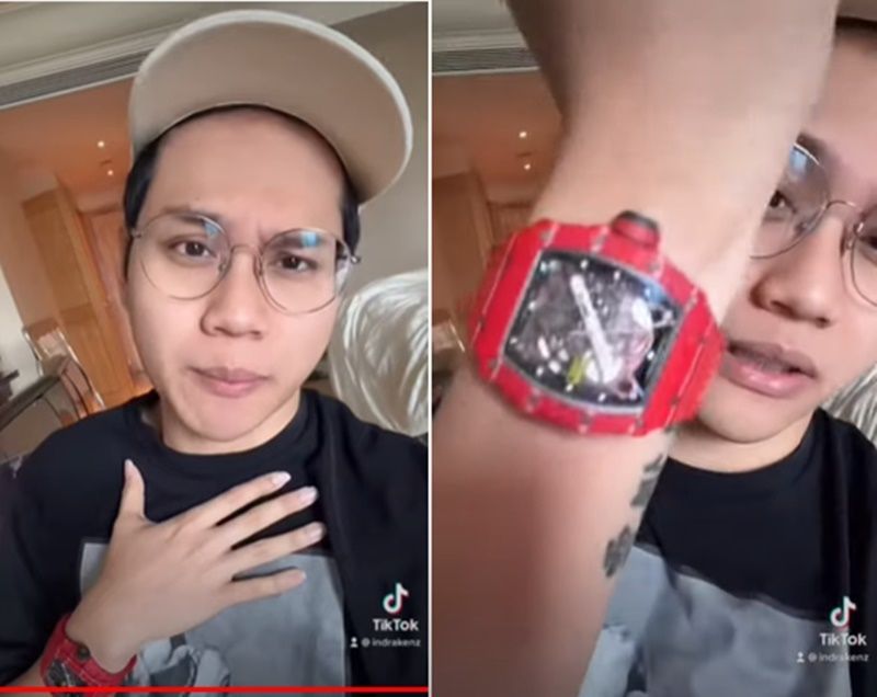 Jam tangan senilai Rp 7 Miliar milik Indra Kenz yang sedang disidik kepolisian