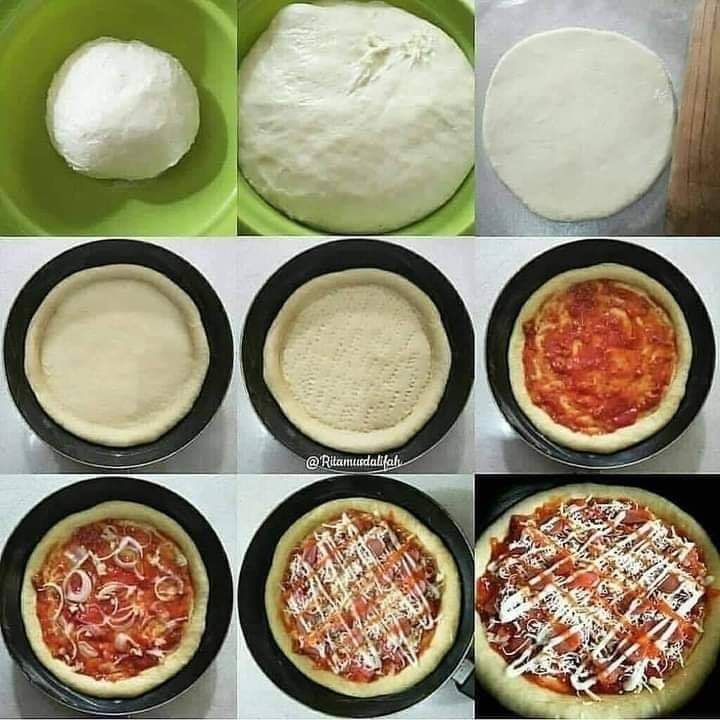 Sejak Tahu Resep Pizza Teflon Ini Emak Emak Tak Perlu Beli Lagi