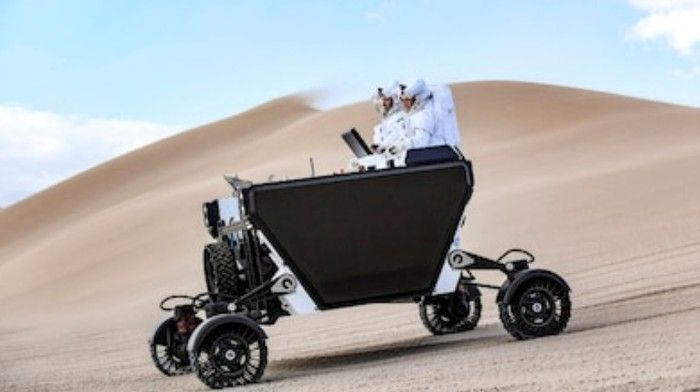 Rintisan kendaraan kereta FLEX untuk manusia bisa berjelajah di Bulan dan Mars.