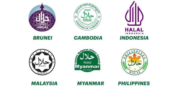 Perbandingan logo Halal di Indonesia dengan beberapa negara lain yang ada di Asia Tenggara