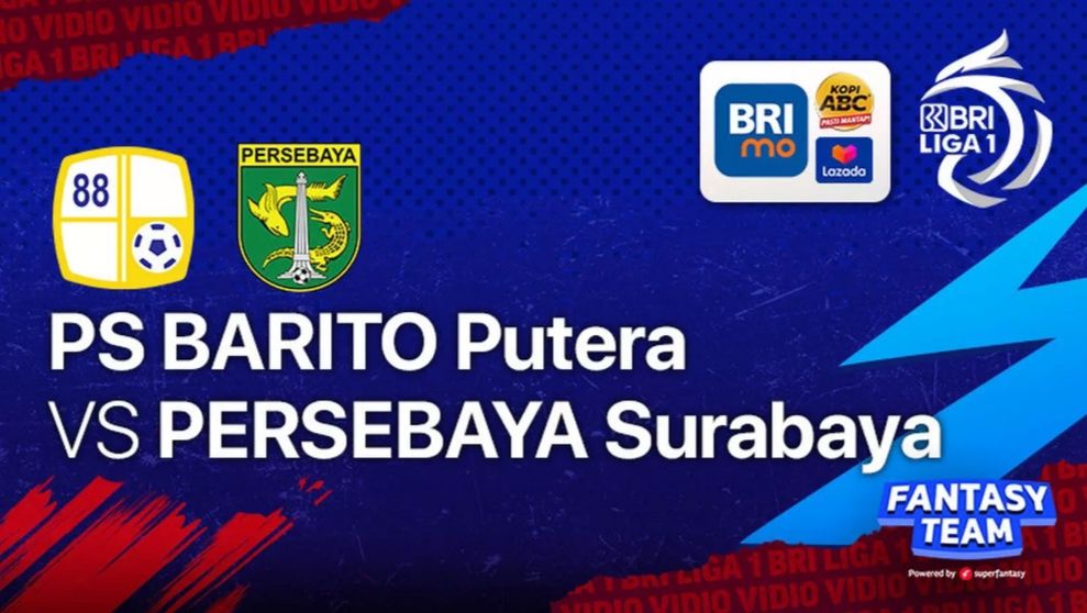 Akses link live streaming pertandingan Barito Putera vs Persebaya Surabaya 