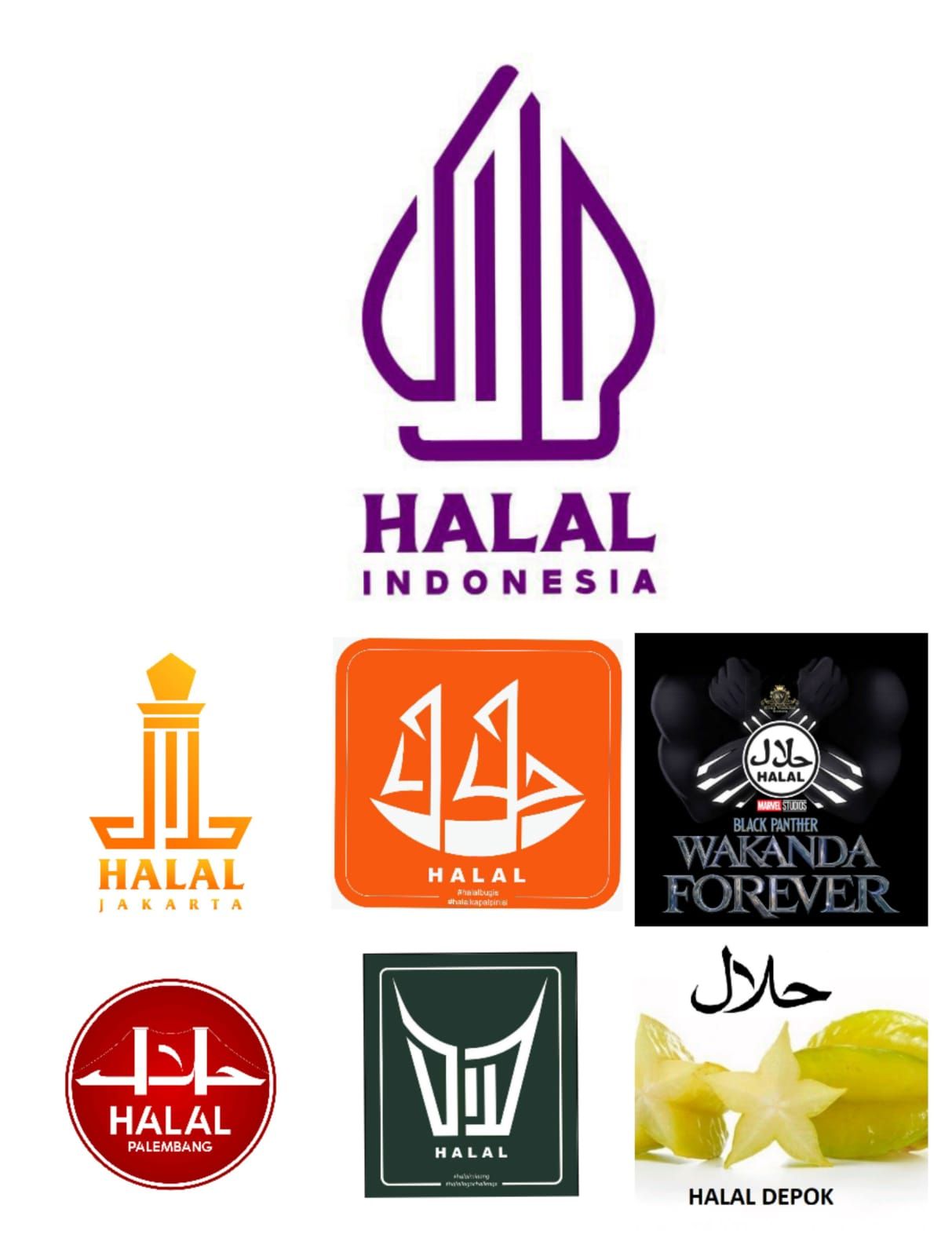 Saingi Logo Halal Baru, Berikut Beberapa Desain Logo Halal Versi Warganet dari Berbagai Daerah