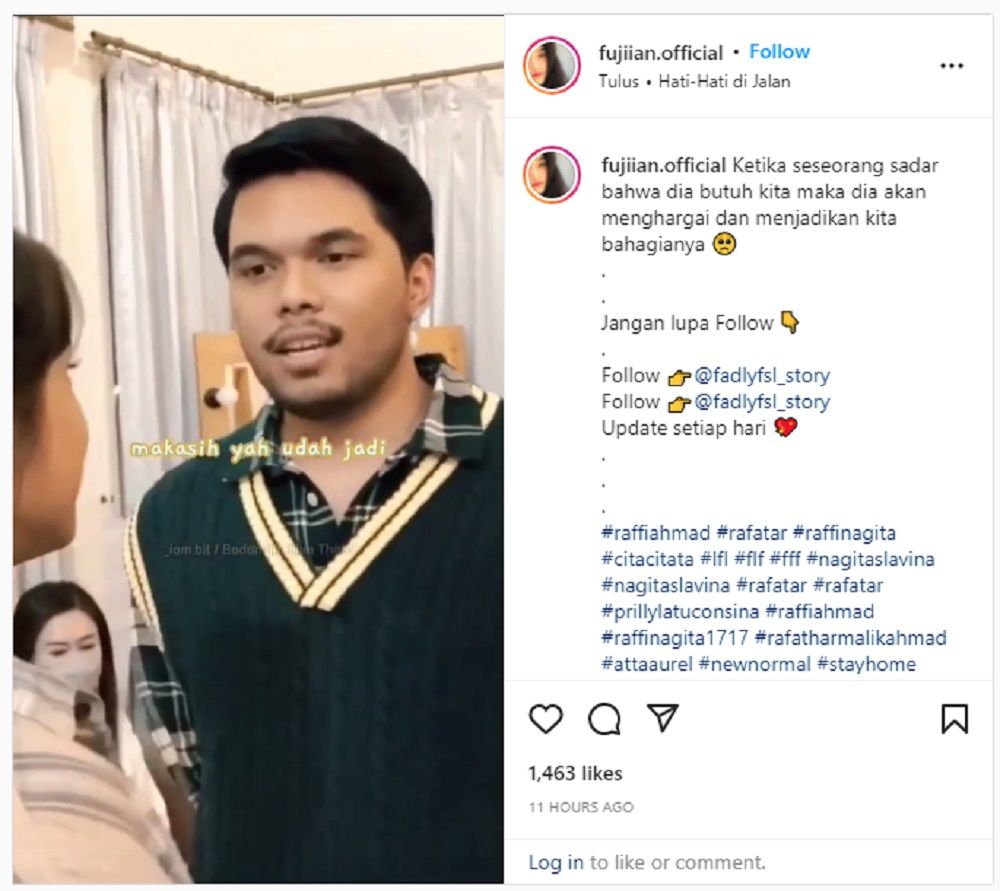 Momen Manis Thariq Halilintar Ungkap Perasaannya hingga Peluk Hangat Fuji: Makasih Ya Sudah Jadi Bahagia Aku