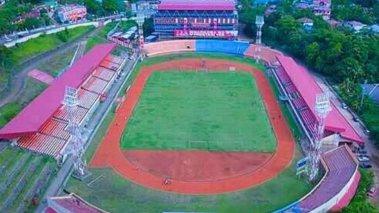 Foto Stadion Mandala Jayapura tahun 2020 ( Portal Papua )