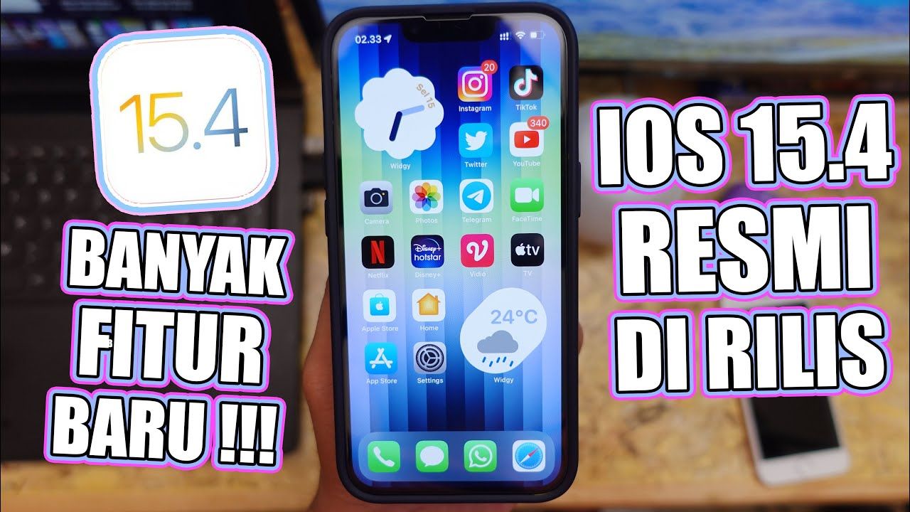 yang terbaru dari ios 15.4