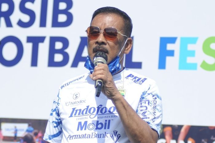Komisaris PT Persib Bandung Bermartabat, H Umuh Muchtar menitipkan pesan pada Pangeran Biru untuk tetap fokus di sisa laga BRI Liga 1.