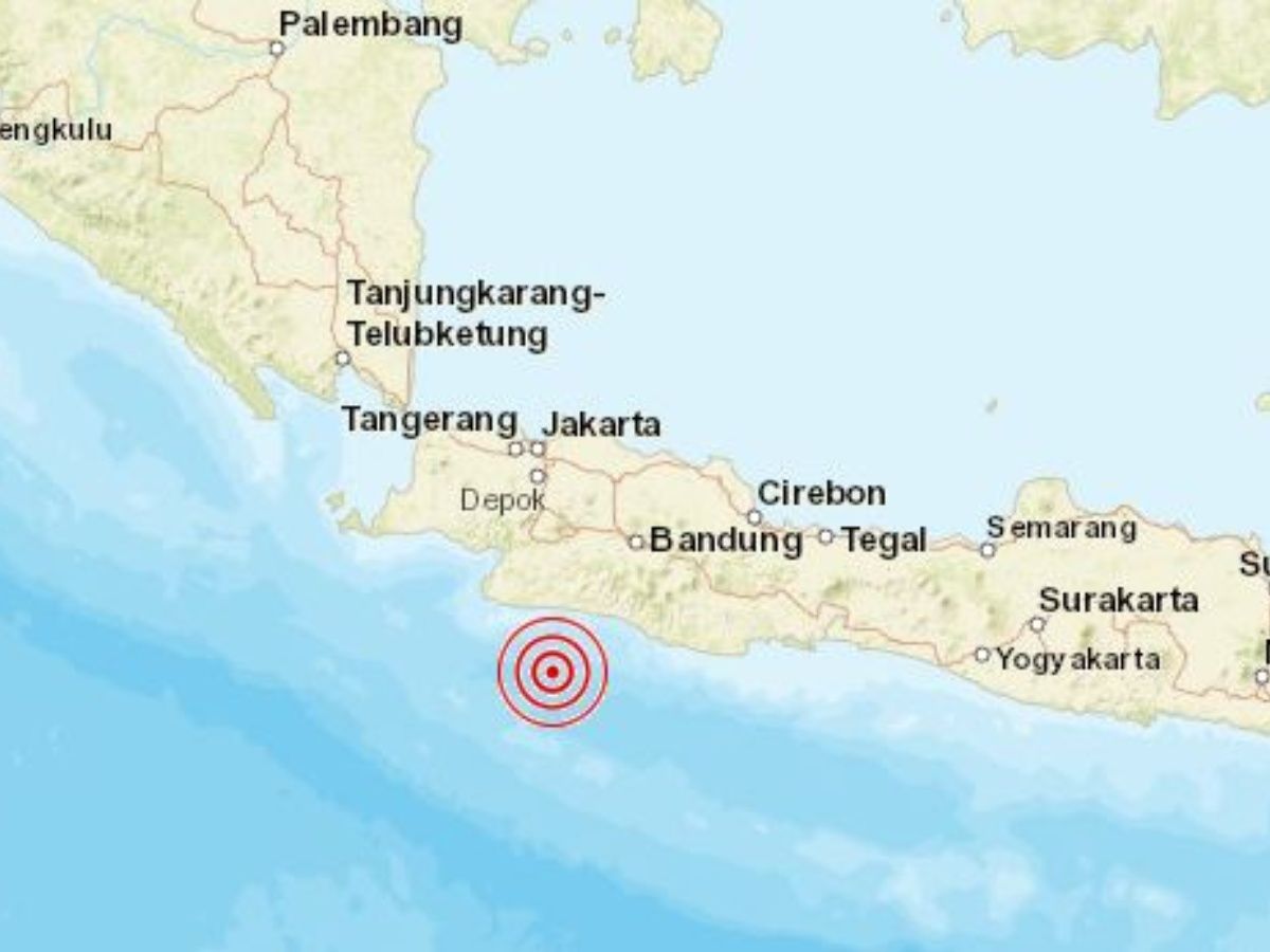 Gempa Terkini di Bandung, Cianjur, Jakarta, Kekuatannya M5,5 Pusatnya