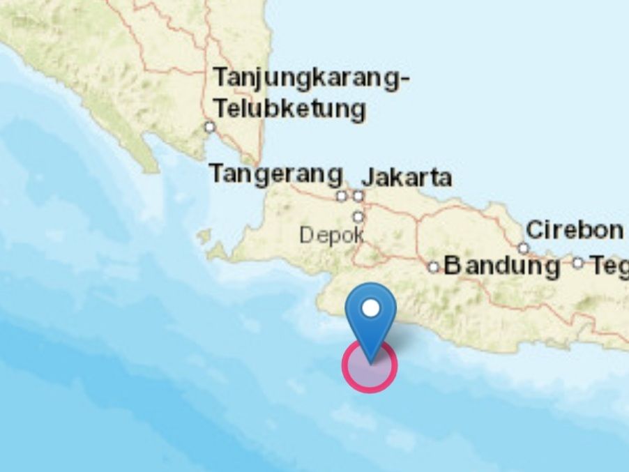 Jawa gempa terkini barat bogor Gempa Magnitudo