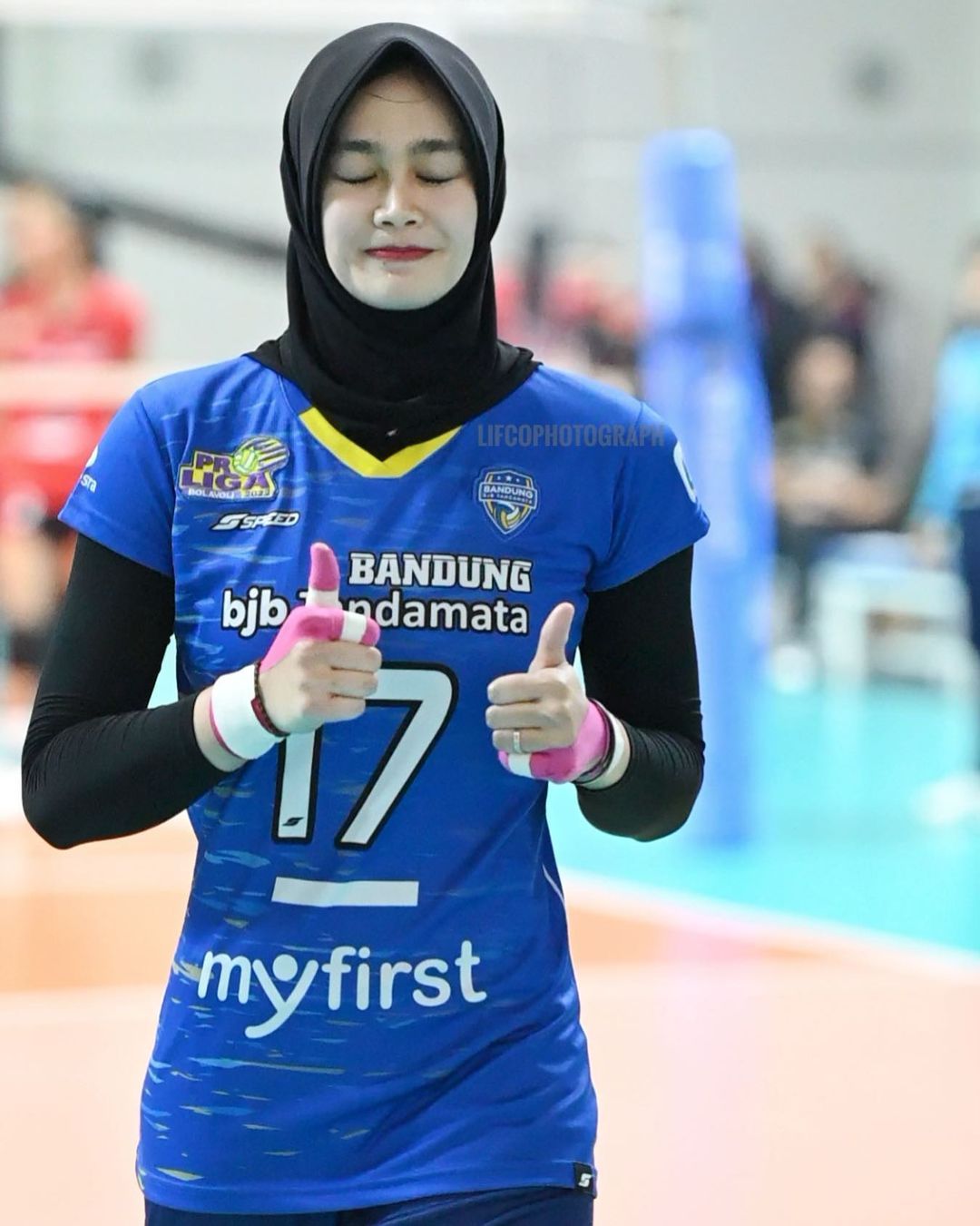 Wilda Siti Nurfadhilah, atlet voli Bandung BJB Tandamata di Proliga 2022.