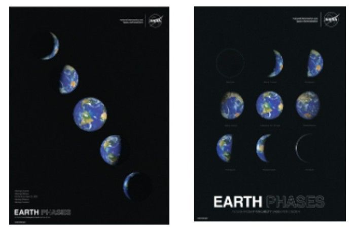 Poster Hari Bumi 2022 yang diluncurkan NASA.