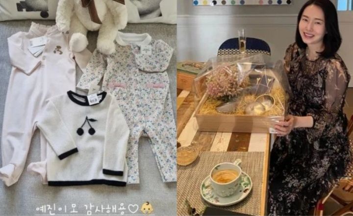 Calon pengantin Son Ye Jin baru-baru ini membeli pakaian bayi, apakah rumor kehamilan itu benar?//