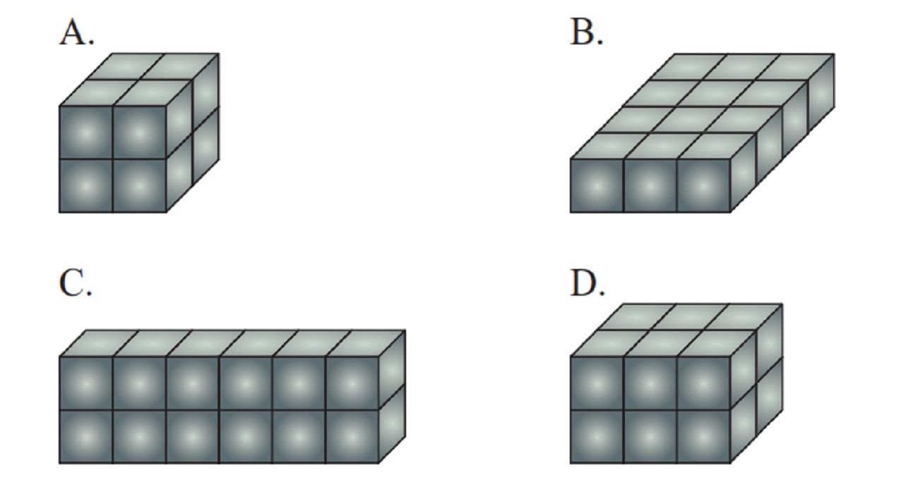 Soal tentang menentukan volume balok dan kubus