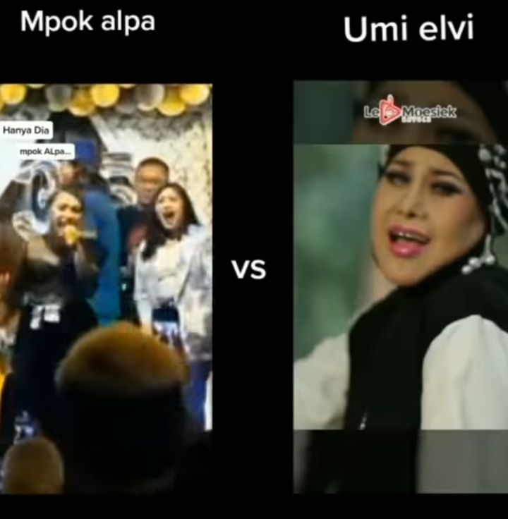Begini Reaksi Elvy Sukaesih, Usai Lagu 'Hanya Dia' Cover Versi Mpok Alpa Viral di TikTok