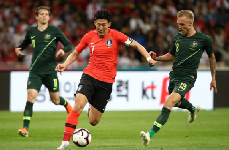 Heung Min Son pemain timnas Korea Selatan