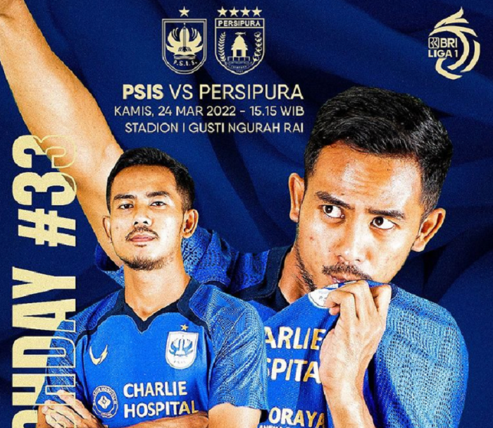 Link live streaming BRI Liga 1 pekan ke 33 PSIS Semarang vs Persipura Jayapura.