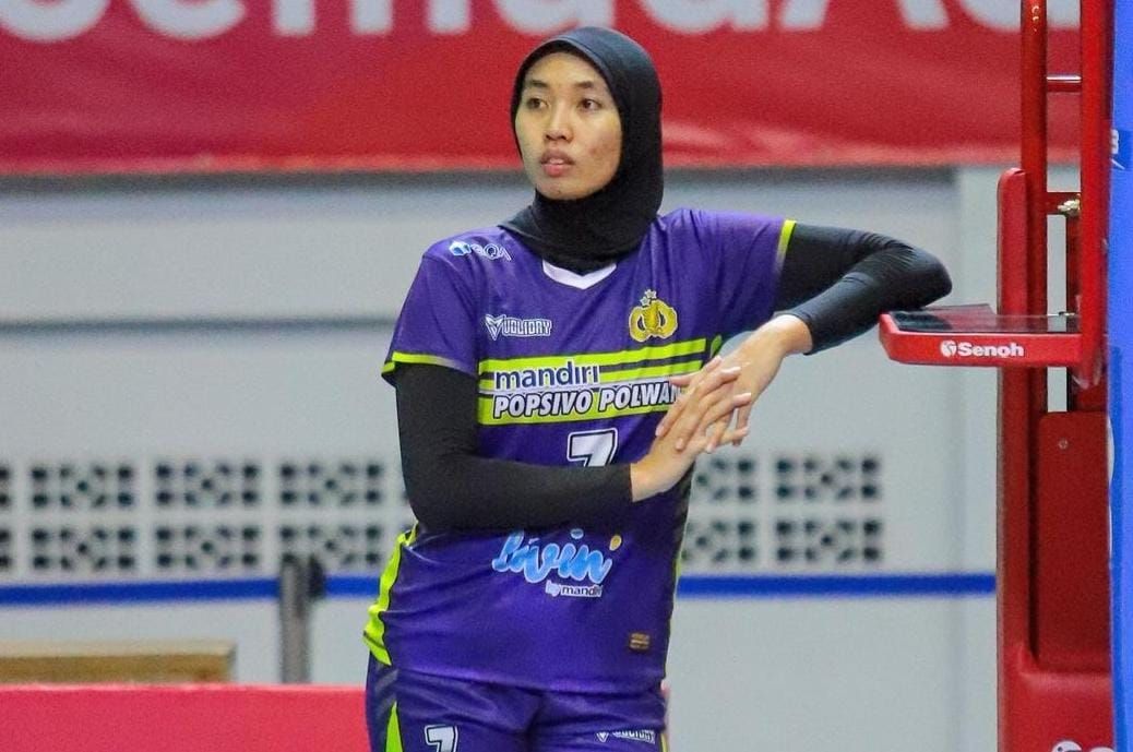 Amalia Fajrina, Atlet Timnas Voli Putri SEA Games 2021 Ini Berstatus Abdi Negara
