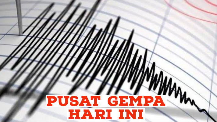 Terbaru! Pusat Gempa Hari Ini, 26 Maret 2022, 5 Kali Gempabumi