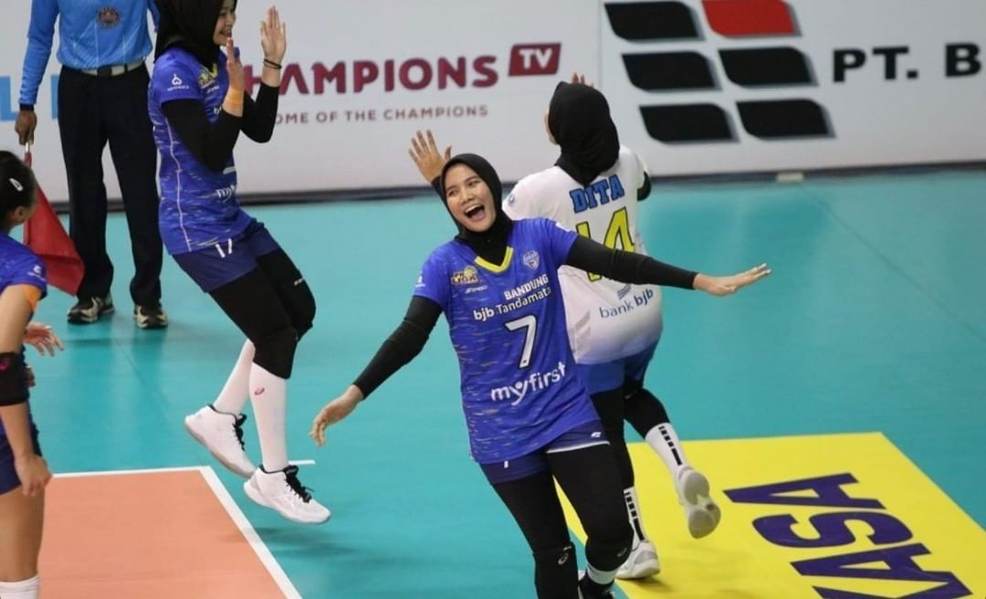 Potret Cantik Nandita Ayu Salsabila Saat Berlaga, Atlet Voli Bandung BJB Tandamata Jadi MVP Proliga 2022/Instagram @nanditaayu17