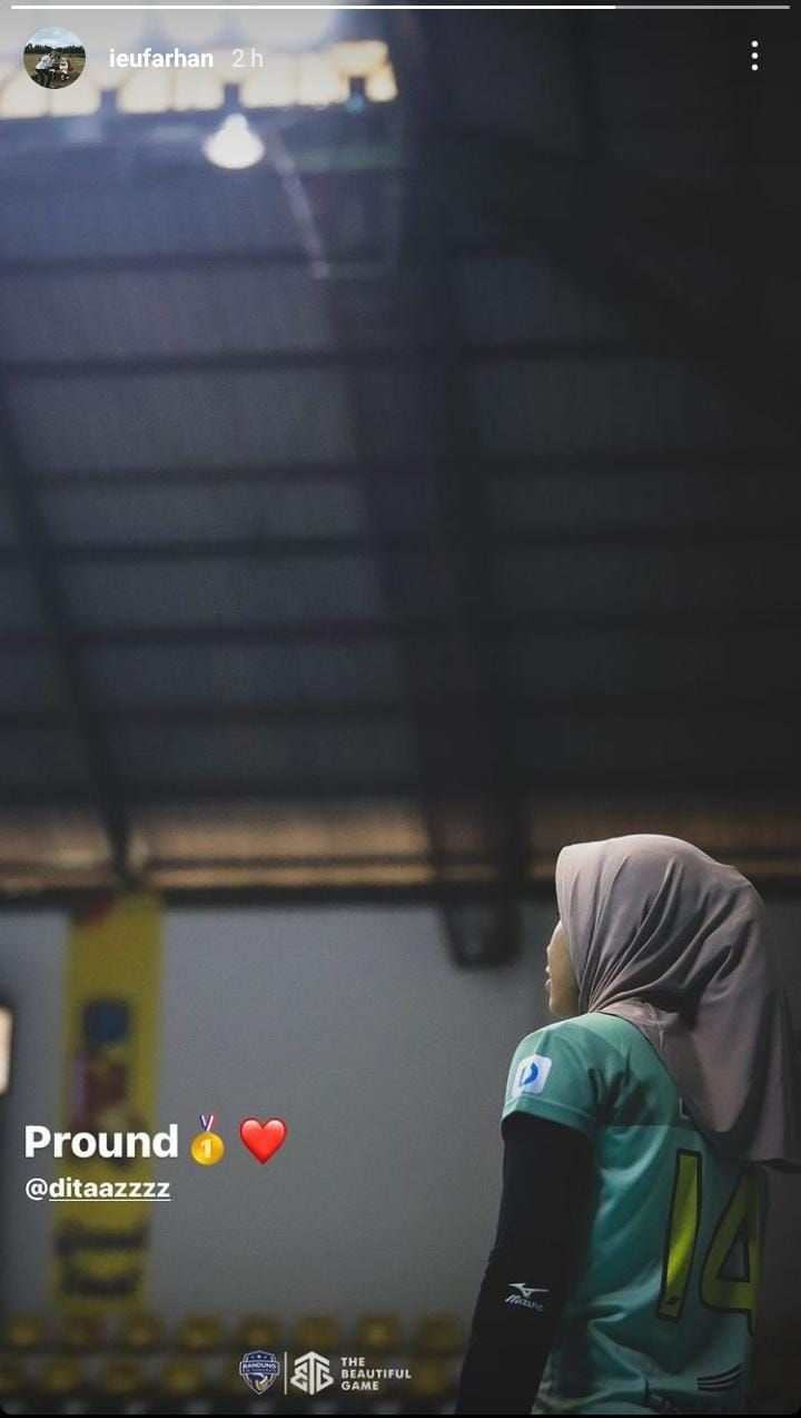6 Potret Dita Azizah Libero Imut Bandung BJB Tandamata di Proliga 2022, Pacar Farhan Halim JPX