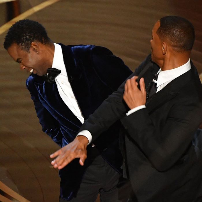Will Smith menampar Chris Rock di Panggung Oscar, Academy Awards, Ahad.