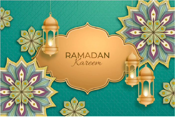 Pamflet menyambut Ramadhan 2022/Freepik/pikisupersta