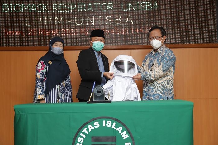 Dosen Unisba Ciptakan Biomask Respirator Alat Pelindung untuk Nakes, Diserahkan ke-3 Rumah Sakit di Bandung