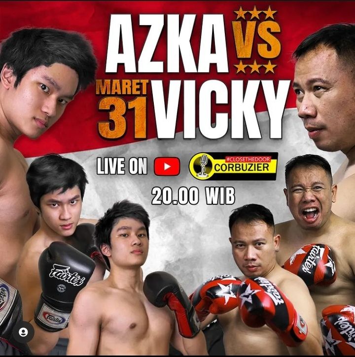 Deddy Corbuzier Unggah Jadwal Pertandingan Live Boxing Vicky Prasetyo VS Azka Corbuzier, Kapan?