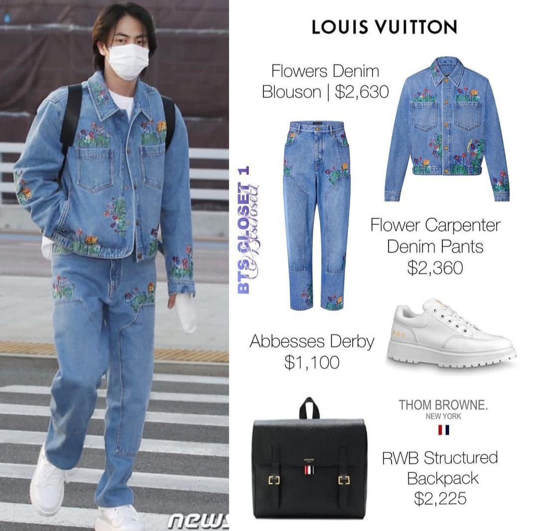 JIn BTS Aiport Style