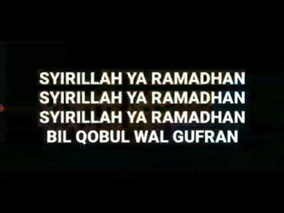 lirik ramadan