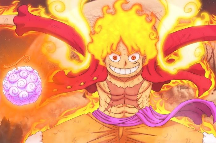 SPOILER Manga One Piece Chapter 1045: Luffy Overpower! Kaido Dibully  Habis-habisan - Portal Jember