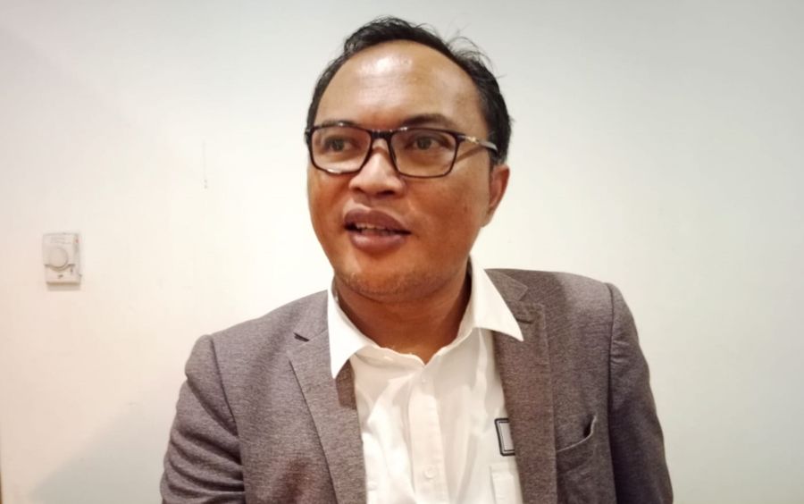 Rohman Hidayat ketika diwawancara tim DeskJabar, di Hotel Preanger Bandung, Kamis, 31 Maret 2022